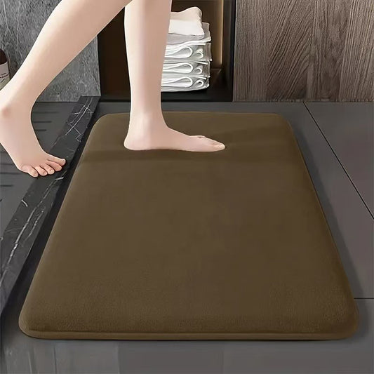 Bathroom Toilet Floor Mat Entrance Home Use Non Slip Water Absorbing Quick Drying Door Mat