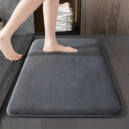 Bathroom Toilet Floor Mat Entrance Home Use Non Slip Water Absorbing Quick Drying Door Mat
