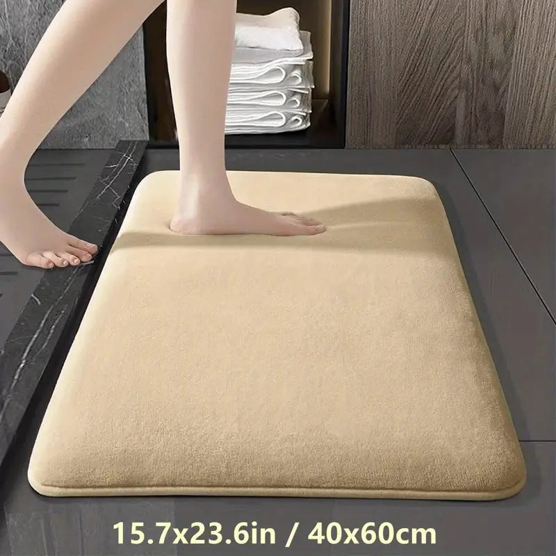 Bathroom Toilet Floor Mat Entrance Home Use Non Slip Water Absorbing Quick Drying Door Mat